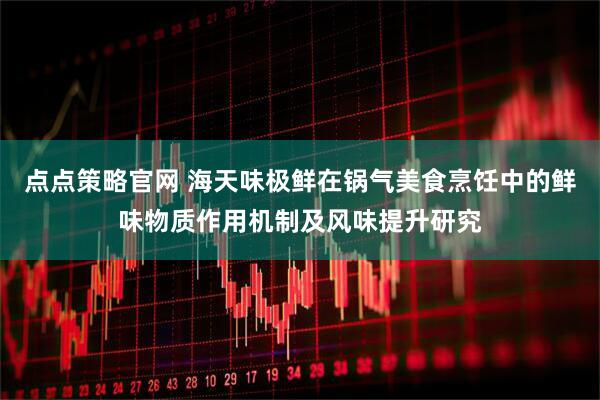 点点策略官网 海天味极鲜在锅气美食烹饪中的鲜味物质作用机制及风味提升研究