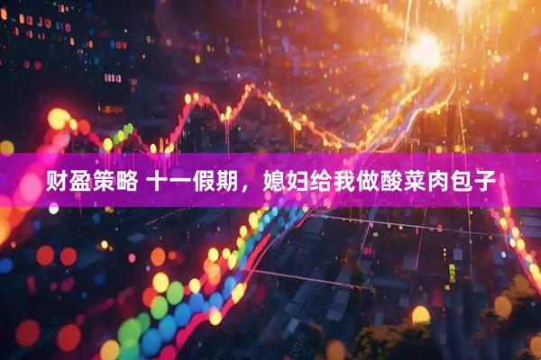 财盈策略 十一假期，媳妇给我做酸菜肉包子